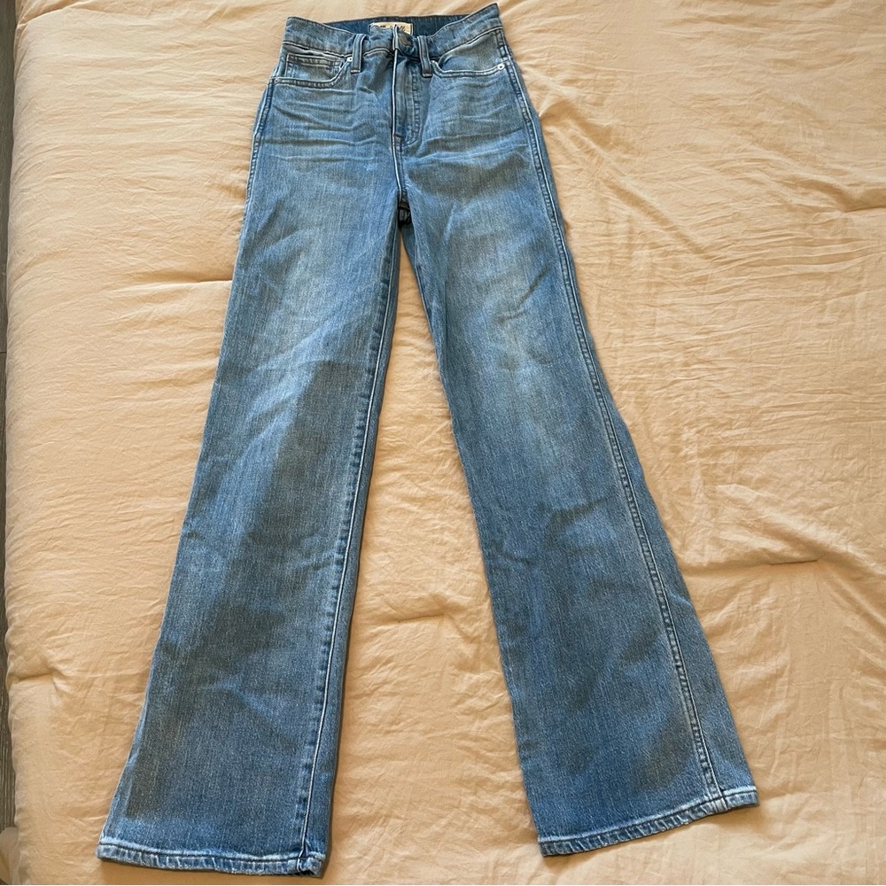 Madewell High Rise Flared Jeans